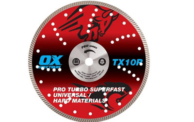 Ox Spectrum Superior Turbo Dia Blade  Multi-Steel  350-25.4mm from B&Q