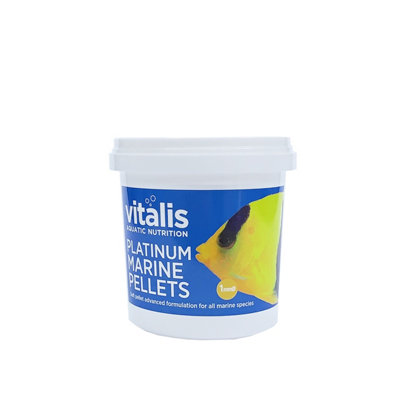 B&Q Vitalis Platinum Marine Pellets 1Mm Fish Food 70G