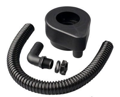 Harcostar Universal Rain Trap Diverter Black Water Butt Downpipe Kit from B&Q