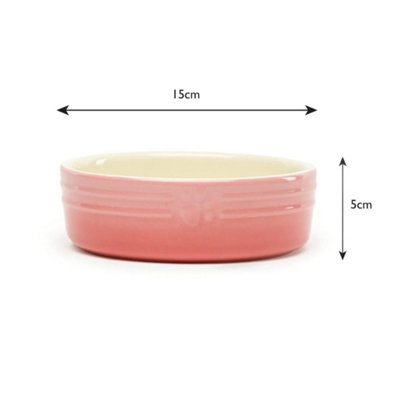 Scruffs Pink Ombre Pet Dog / CatFood / Water Bowl from B&Q