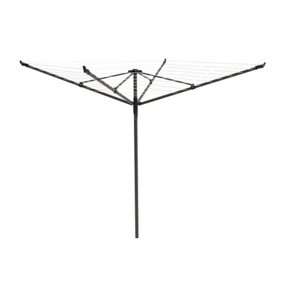 Betterdri Brown Steel 4 Arm Garden Rotary Airer45M from B&Q