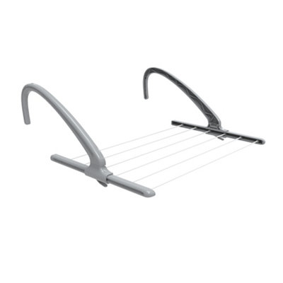 Betterdri Grey Radiator Laundry Airer3M from B&Q