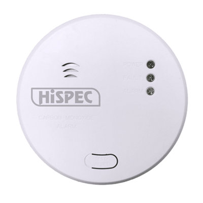 HiSpec Mains Interconnectable Carbon Monoxide Alarm from B&Q