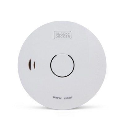 Black+Decker Black + Decker Smoke Alarm. 10 Year Sealed Lithium Battery Life. Optical Sensor. from B&Q