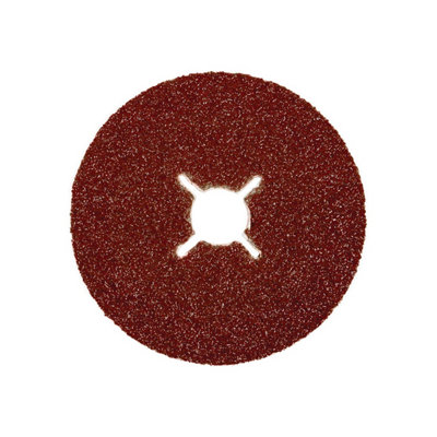 Abracs Fibre Sanding Disc Aluminium Oxide 115mm 24 GritAbabfd115024ABox Of 25 from B&Q