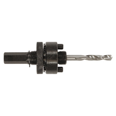 Mehr Abracs Hole Saw Arbor A1 Fits 14-30mm Hole Saws Thread 1/2"-20 Unf Qty 1 from B&Q