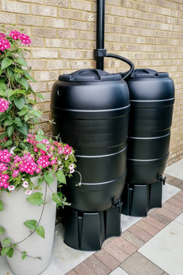  - Strata 210 Litre Water Butt Double Kit