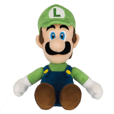 Super Mario  None San-Ei Official Luigi Plush Small, Sports Direct - Image 5