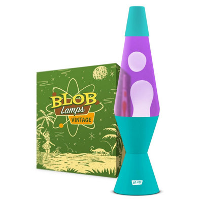 Blob Lamps 14.5 Vintage Metal Motion Lamp (Turquoise) from B&Q