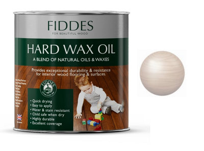 B&Q -  Hard Wax Oil Satin Natural 2.5L