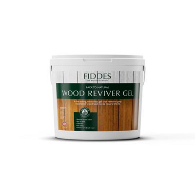 B&Q -  Back To Natural Wood Reviver Gel2.5LRestore Grey Weathered Wood