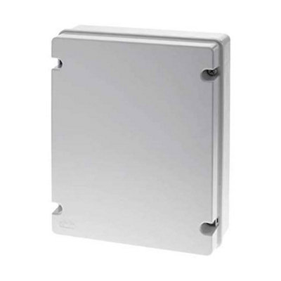 Wiska Wib12Gr Ip56 Smooth Sided Large Enclosures Junction Box240 X 190 X 90mm from B&Q