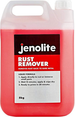 Jenolite Back 2 Bare Original Liquid Rust Remover5L from B&Q