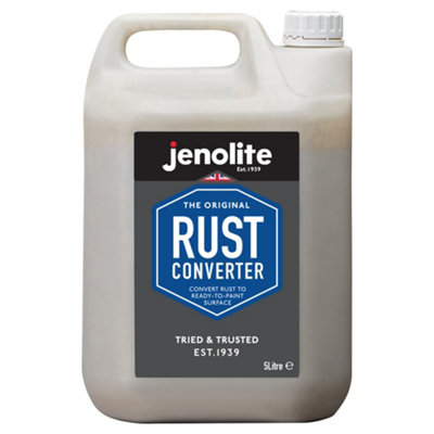 Jenolite Rust Converter Ready to Paint Surface Decorating Metal DIY 5 Litre - Image 5