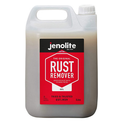 Jenolite Rust Remover Jelly 5L - Gel Formula - For Metal - Image 4