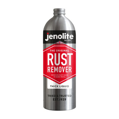 Jenolite Non-Drip Rust Remover Thick Liquid Fast Working Metal Automotive 1kg - Image 5