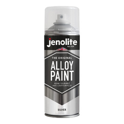 Jenolite Alloy Wheel PaintSilver400Ml from B&Q
