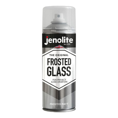 Jenolite Semi-Transparent Frosted Glass Spray400Ml from B&Q