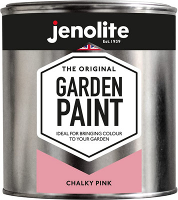 Jenolite Multi-Surface Garden Furniture PaintChalky Pink1L from B&Q