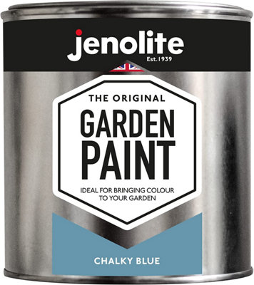 Jenolite Multi-Surface Garden Furniture PaintChalky Blue1L from B&Q