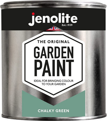 Jenolite Multi-Surface Garden Furniture PaintChalky Green1L from B&Q