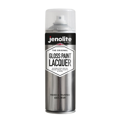 Jenolite Clear Lacquer SprayGloss500Ml3-Pack from B&Q