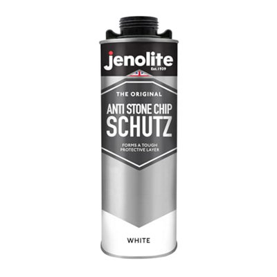 Jenolite Anti-Stone Chip Protection Schutz Underseal SprayWhite1L from B&Q