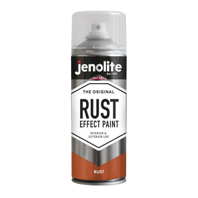 Jenolite Multi-Surface PaintRust Effect400Ml Spray Can from B&Q