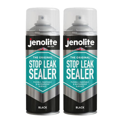 Jenolite Stop Leak Waterproof Sealer SprayBlack400Ml (2 Pack) from B&Q