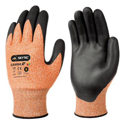 Skytec Gamma 3 Cut Resistant Work Gloves With Sponge GripSize 8M from B&Q