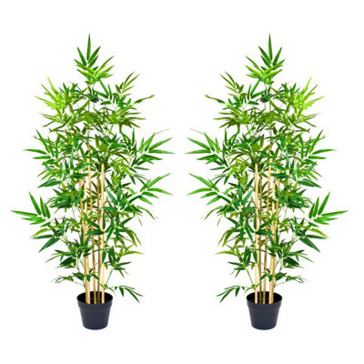 Greenbrokers Green Brokers 2X Artificial Bamboo Trees (140Cm) 140Cm