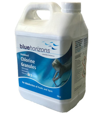 Blue Horizons Stabilised Chlorine Granules 5Kg from B&Q