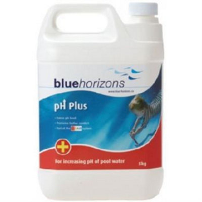 BLUE HORIZONS PH PLUS + 5KG - SWIMMING POOL  SPA  HOT TUB PH INCREASER SODA ASH - Image 4