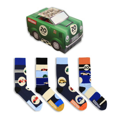 United Oddsocks Mens Novelty Fathers Day 4 Odd Socks Petrol Head from B&Q