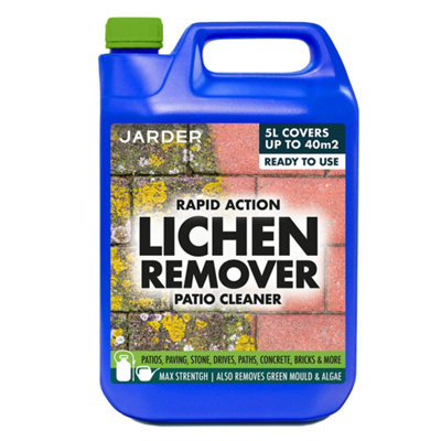 Jarder Rapid Action Lichen Remover And Patio Cleaner 5L