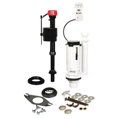 Fluidmaster Pro Universal Ultra Quiet Fill Flush Valve Fittings Cistern Pack from B&Q