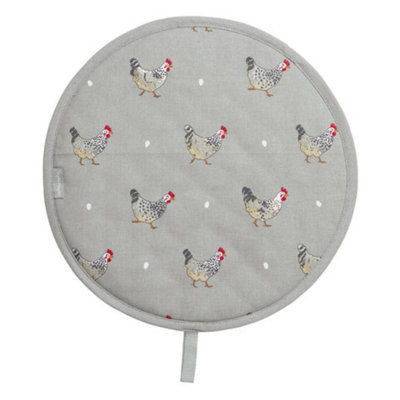 Hob Cover: Sophie Allport Chicken Hob CoverCotton from B&Q