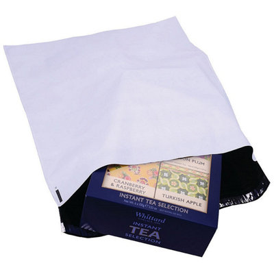 B&Q -  Strong Polythene Mailing Bag 400X430 mm Opaque (Pack Of 100) Hf20212