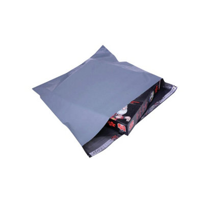 SecuPro Gosecure Polythene Mailing Bag 460X430 mm Opaque Grey (Pack Of 500) Hf20223 from B&Q