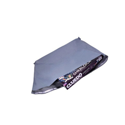 SecuPro Gosecure Polythene Mailing Bag 715X585mm Opaque Grey (Pack Of 250) from B&Q