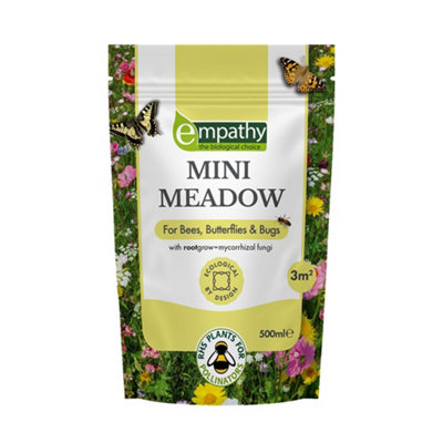 Empathy Mini Meadow Wild Flower Seeds With Rootgrow 500Ml from B&Q