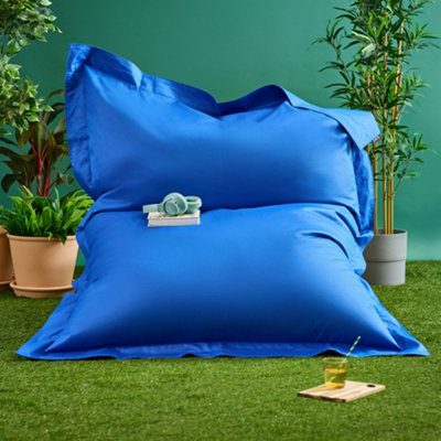 Icon Bazaar Bag Giant Indoor Outdoor Bean Bag Lounger Blue