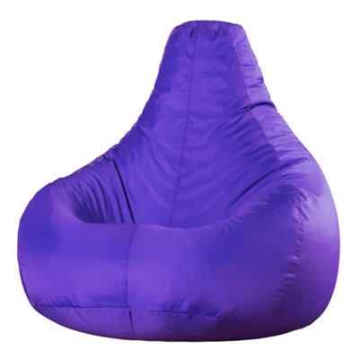 Icon Recliner Indoor Outdoor Bean Bag Bean Bag Chair Purple