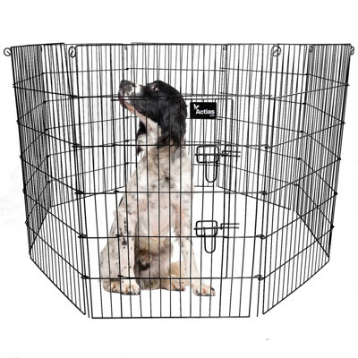 Actiaspet Large 8 Panel Pet Playpen Cage from B&Q