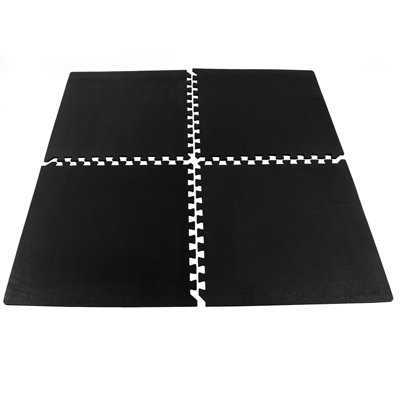 Actiasmat Eva Industrial Grey Mats Interlocking For Garage Gym Firm Foam Tiles from B&Q