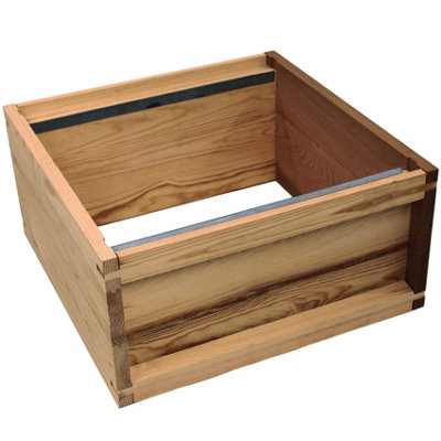 Actiasbee National Beehive Brood Box In Cedar from B&Q