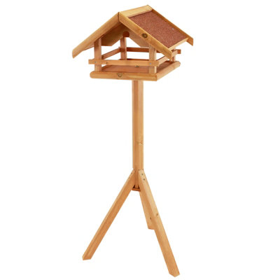 ActiaspetWooden Bird Table Feeder For Garden from B&Q