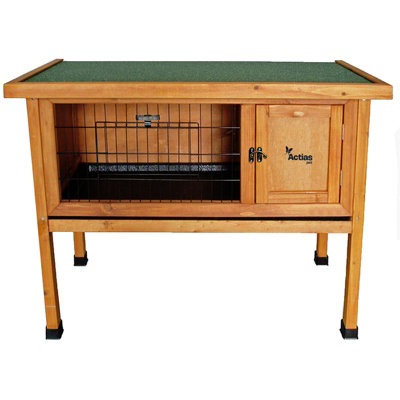 B&Q -  Wooden Dwarf Rabbit /guinea Pig Hutch / 3Ft Shelter Small Animal House 3Ft Shelter