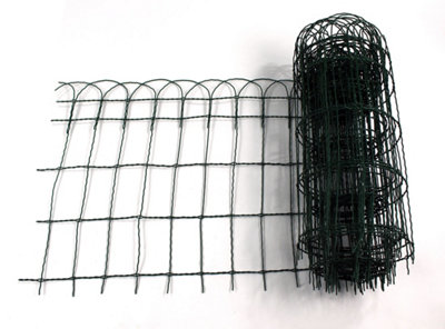Actiasgear 10M Pvc Lawn Boarder Fence 0.65M High from B&Q