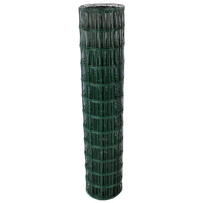 Actiaspet Pvc Coated Wire Mesh Fencing Green Galvanised Garden Fence 120Cm X 25M from B&Q
